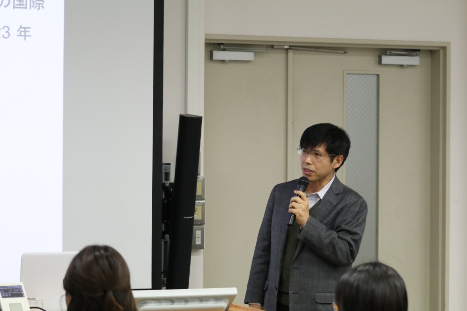 「分野別認証における改善要求」について秋田恵一教授による講演