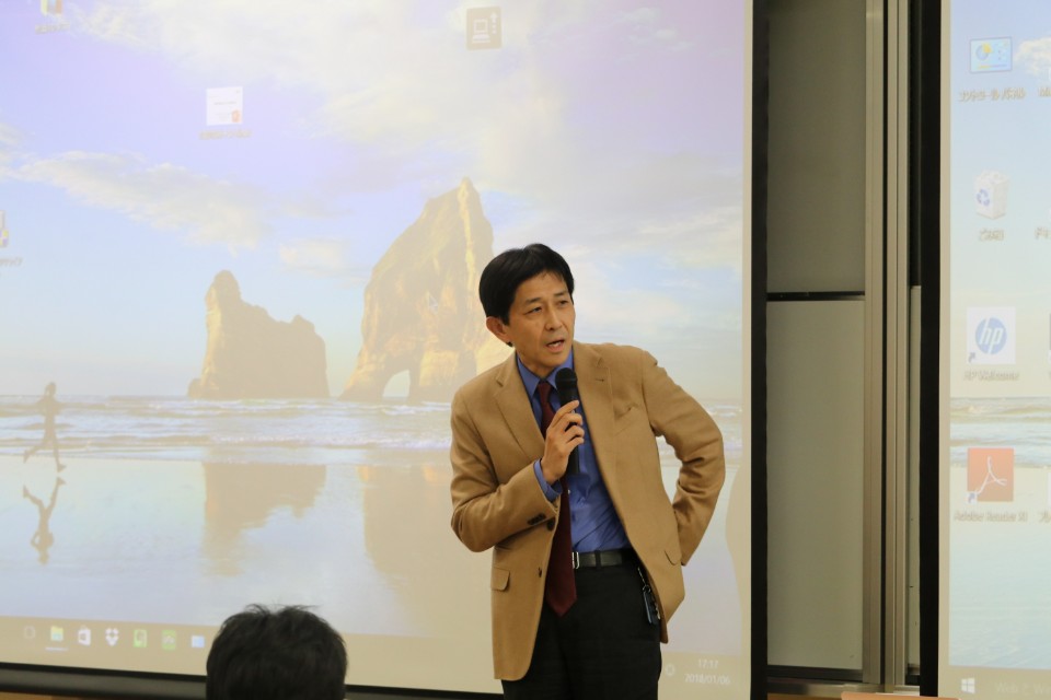 森尾友宏医学科長による閉会挨拶