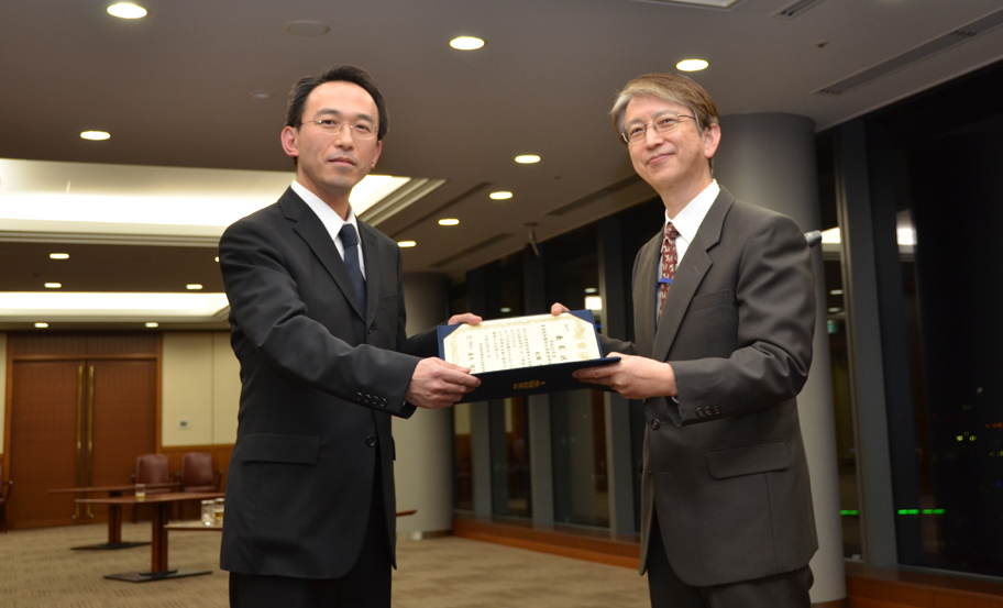 平成25年度東京医科歯科大学医学研究奨励賞授賞式（医学研究部門）
