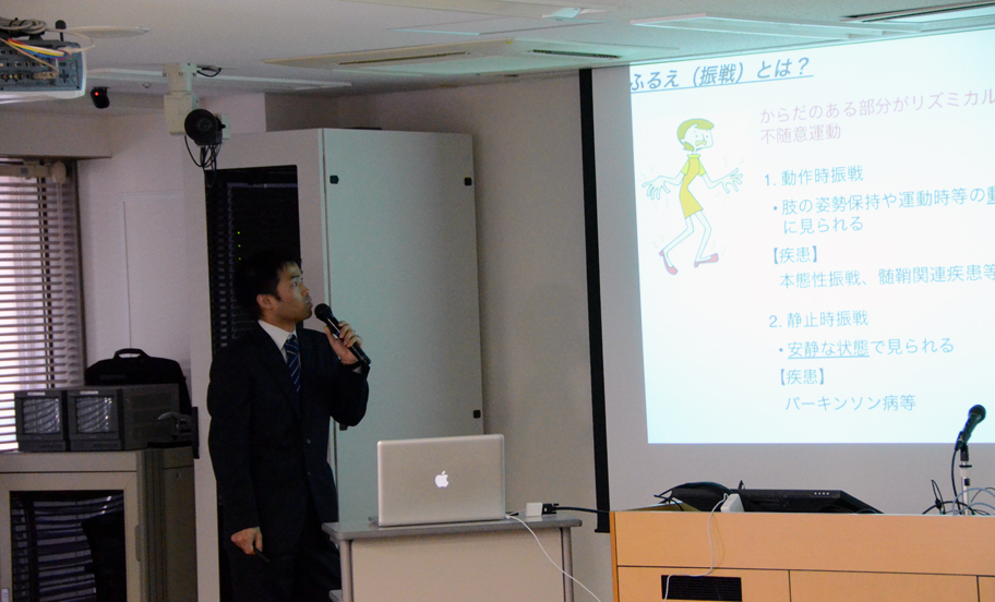 平成25年度保健衛生学研究科・保健衛生学科合同研修会における講演の様子