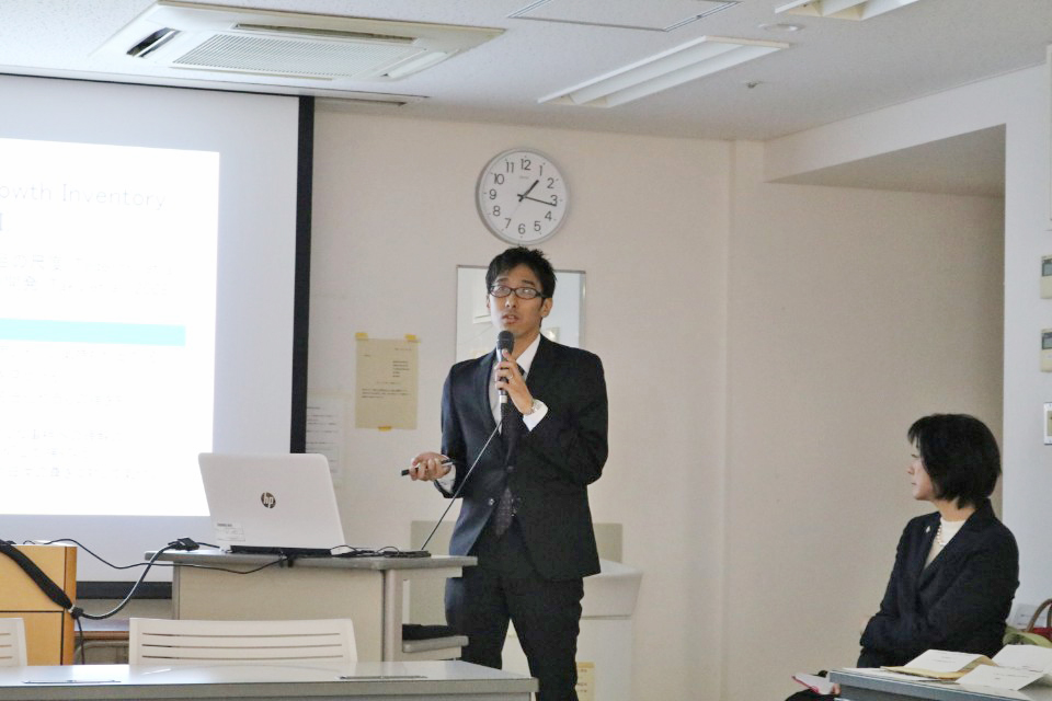 深堀浩樹准教授による受賞記念講演