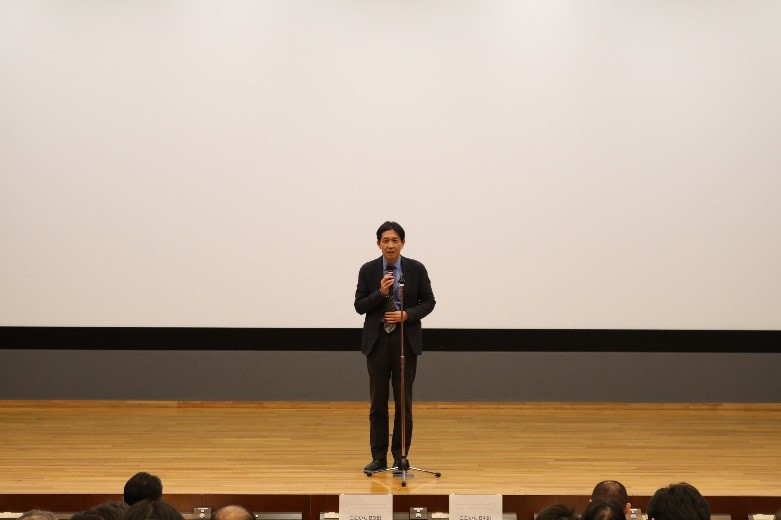 森尾友宏医学科長による閉会挨拶