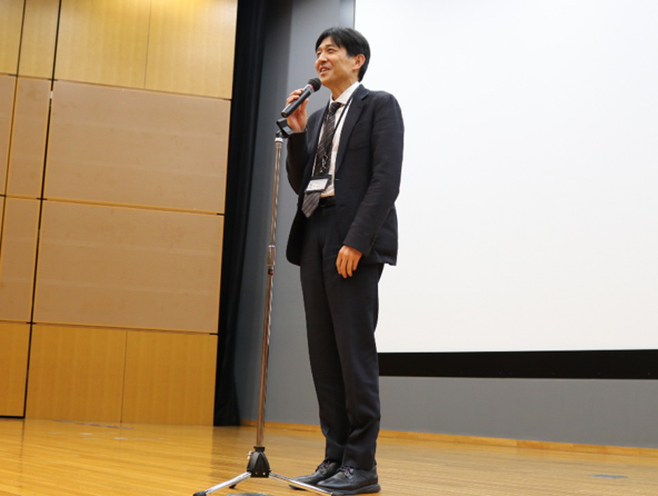 閉会挨拶(森尾友宏医学科長)